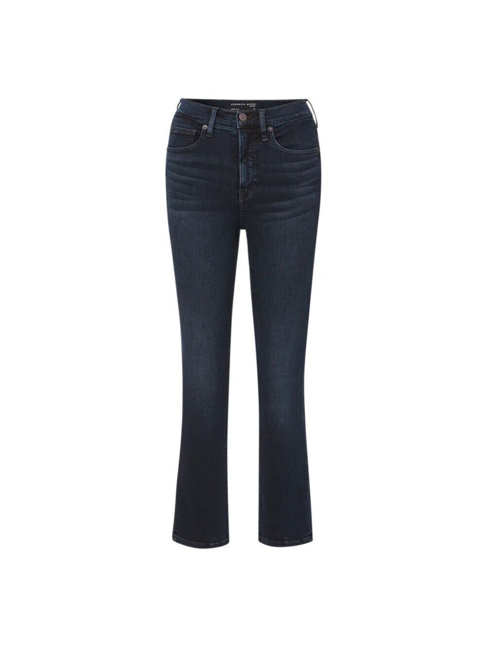 Veronica Beard Women’s Carly Kick Flare High Rise Dark Ink Denim Jeans 25
